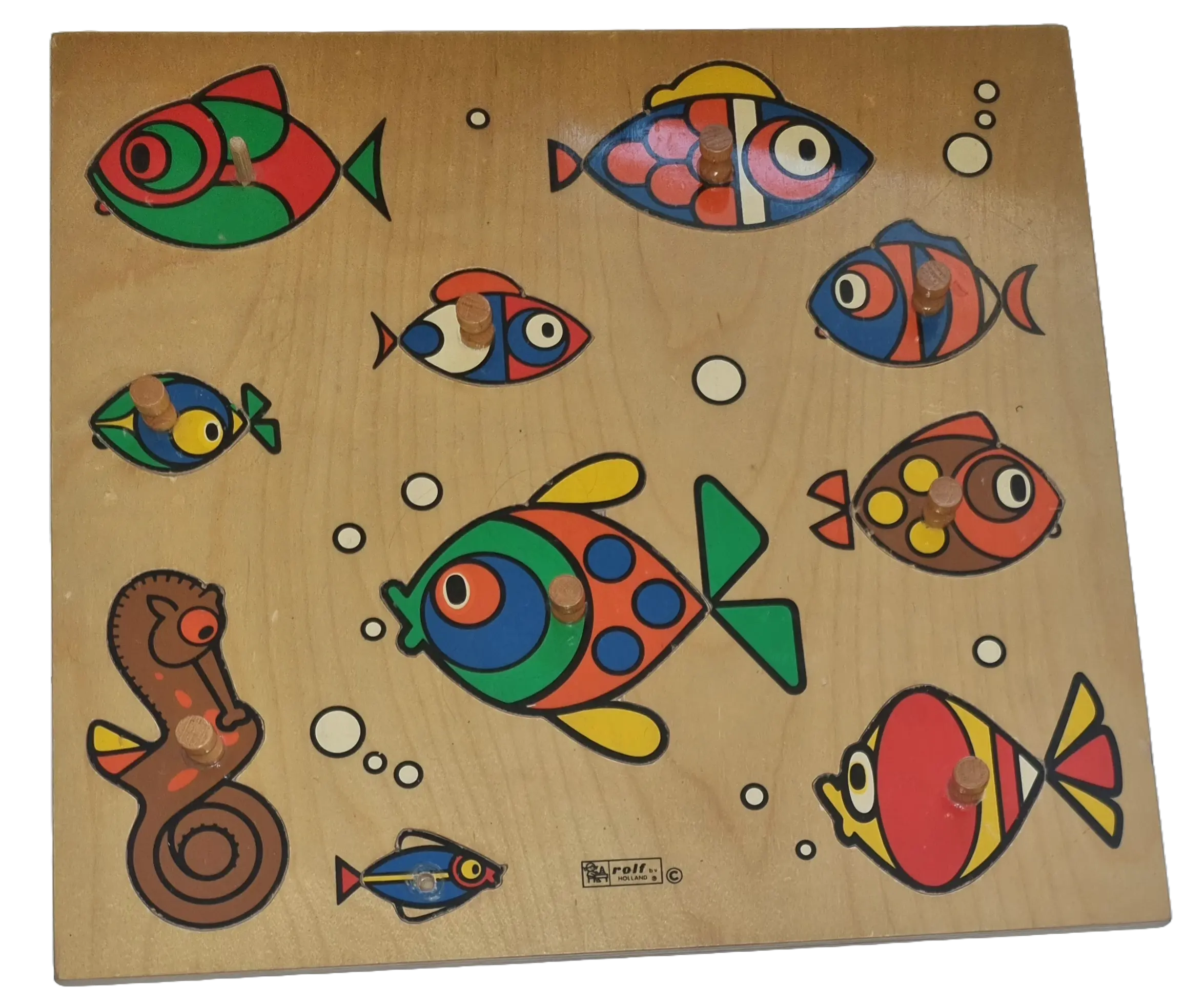 Rolf Wilbert Holland Puzzle 10 Teile XXL Puzzle Unterwasserwelt