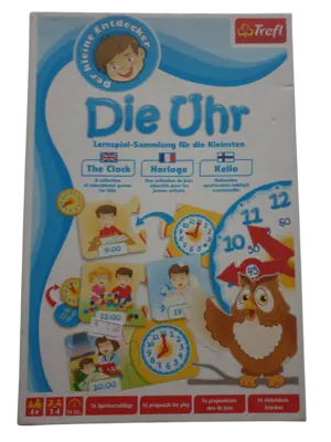 Trefl Die Uhr Lernspiel-Sammlung