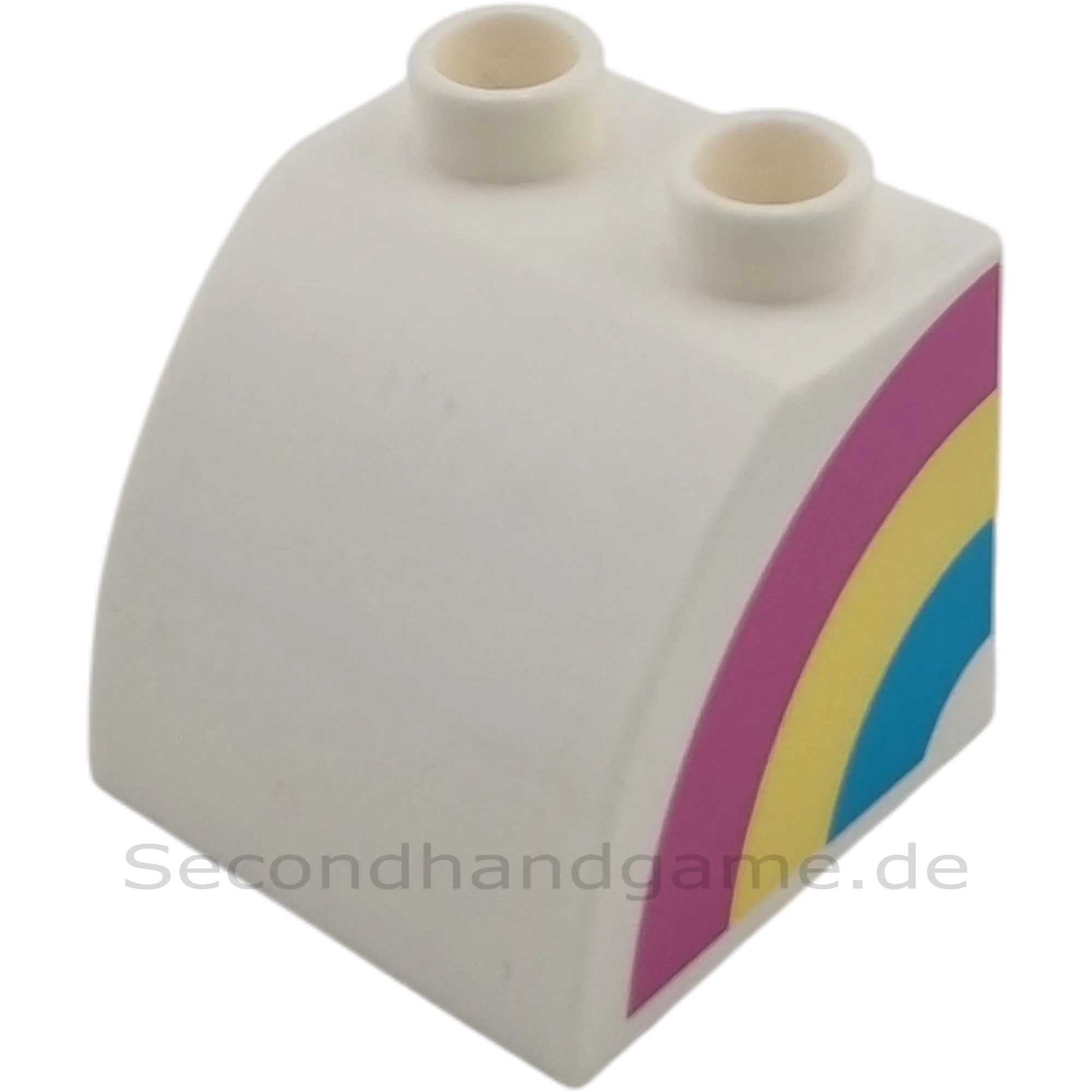 Lego Duplo 11170 Stein Weiß mit Regenbogen