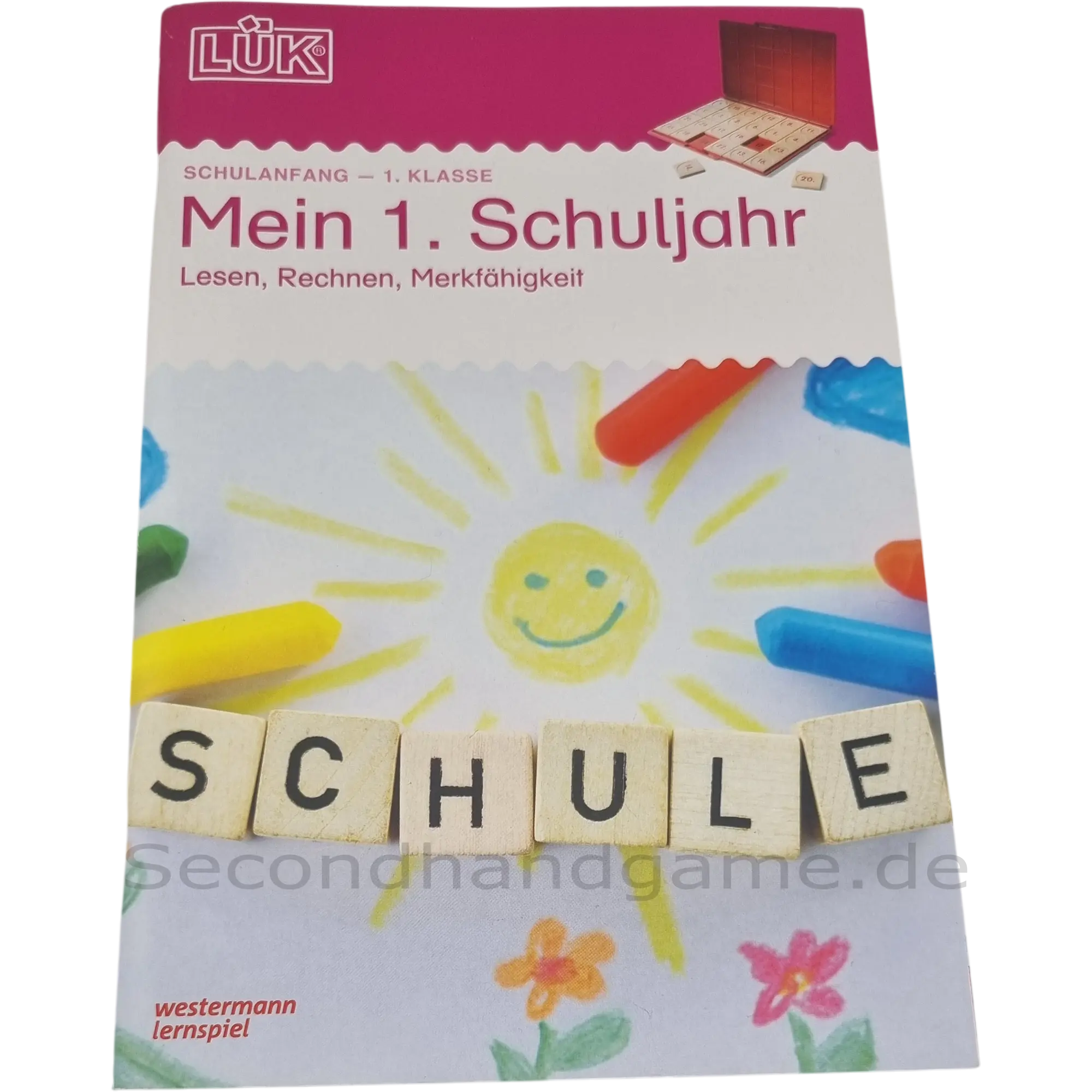 Lük Heft Schulanfang - Mein 1. Schuljahr Lesen, Rechnen, Merkfähigkeit