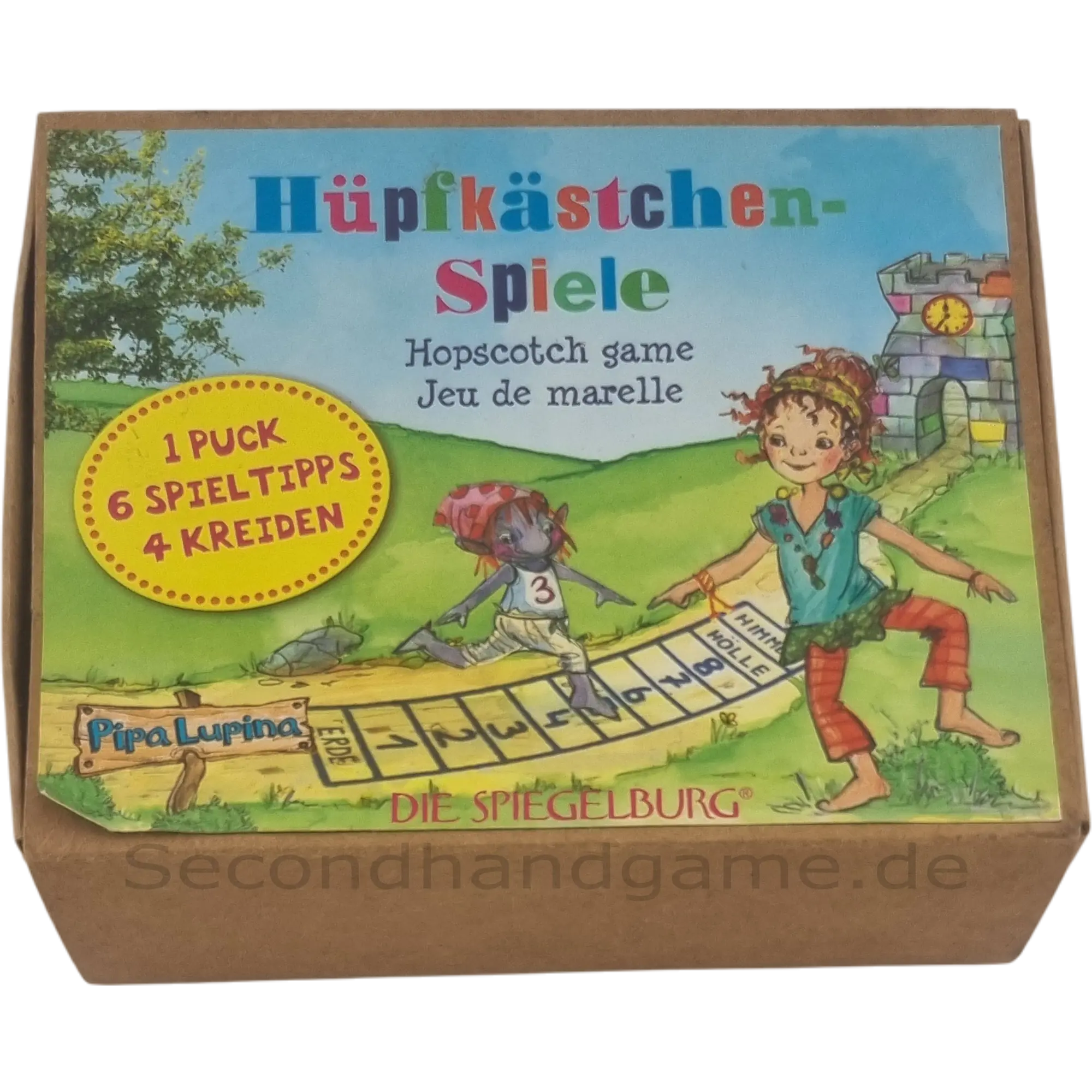 Die Spiegelburg Hüpfkästchen-Spiele Pipa Lupina 12677, ab 3 Jahren