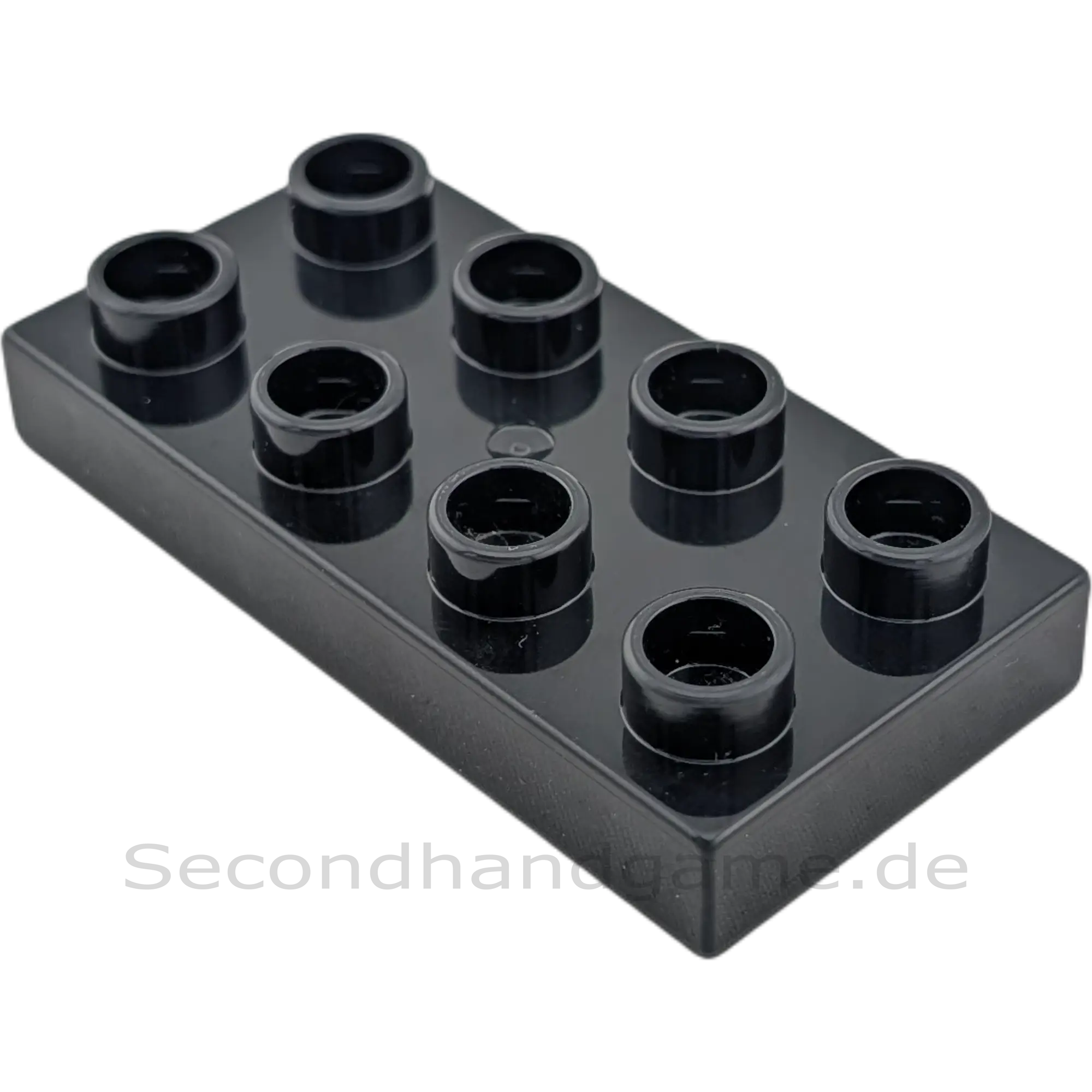 Lego Duplo 40666 Platte 2x4 Schwarz