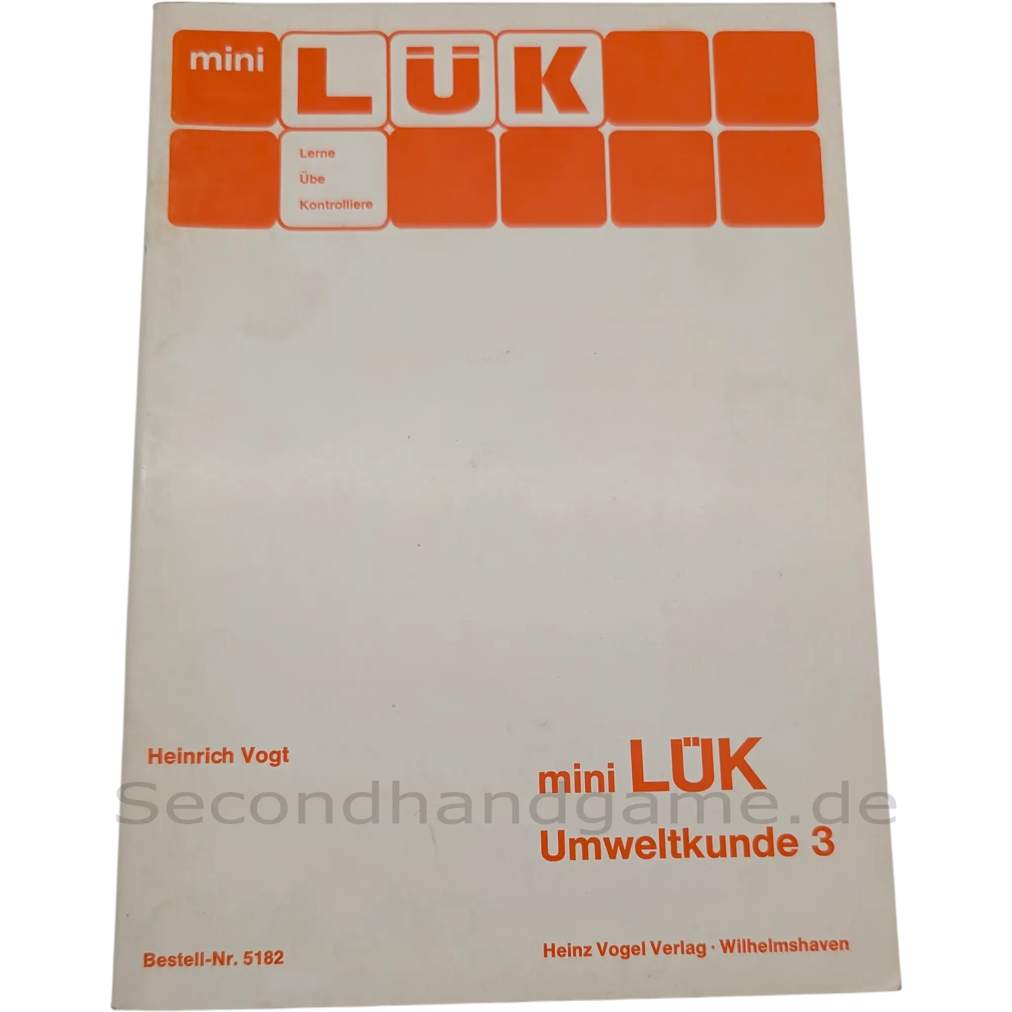 LÜK - Westermann mini LÜK Umweltkunde 3 5182, ab 8 Jahren LÜK - Westermann mini LÜK Umweltkunde 3 5182, ab 8 Jahren