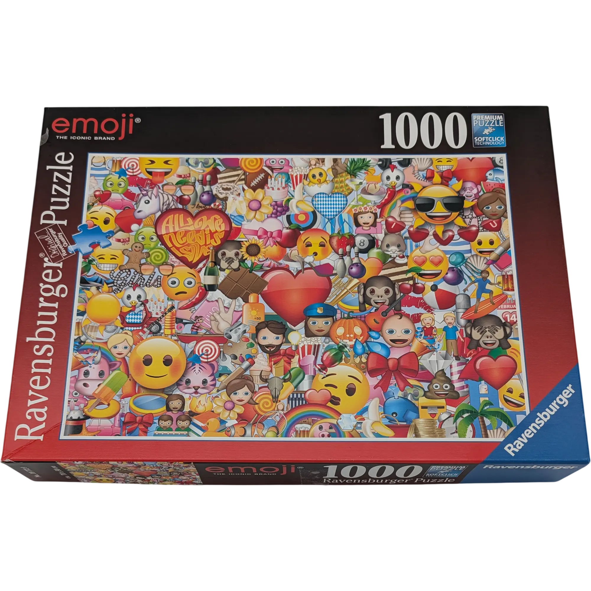 Ravensburger Premium Soft Puzzle 1000 Teile 197729 emoji the iconic brand