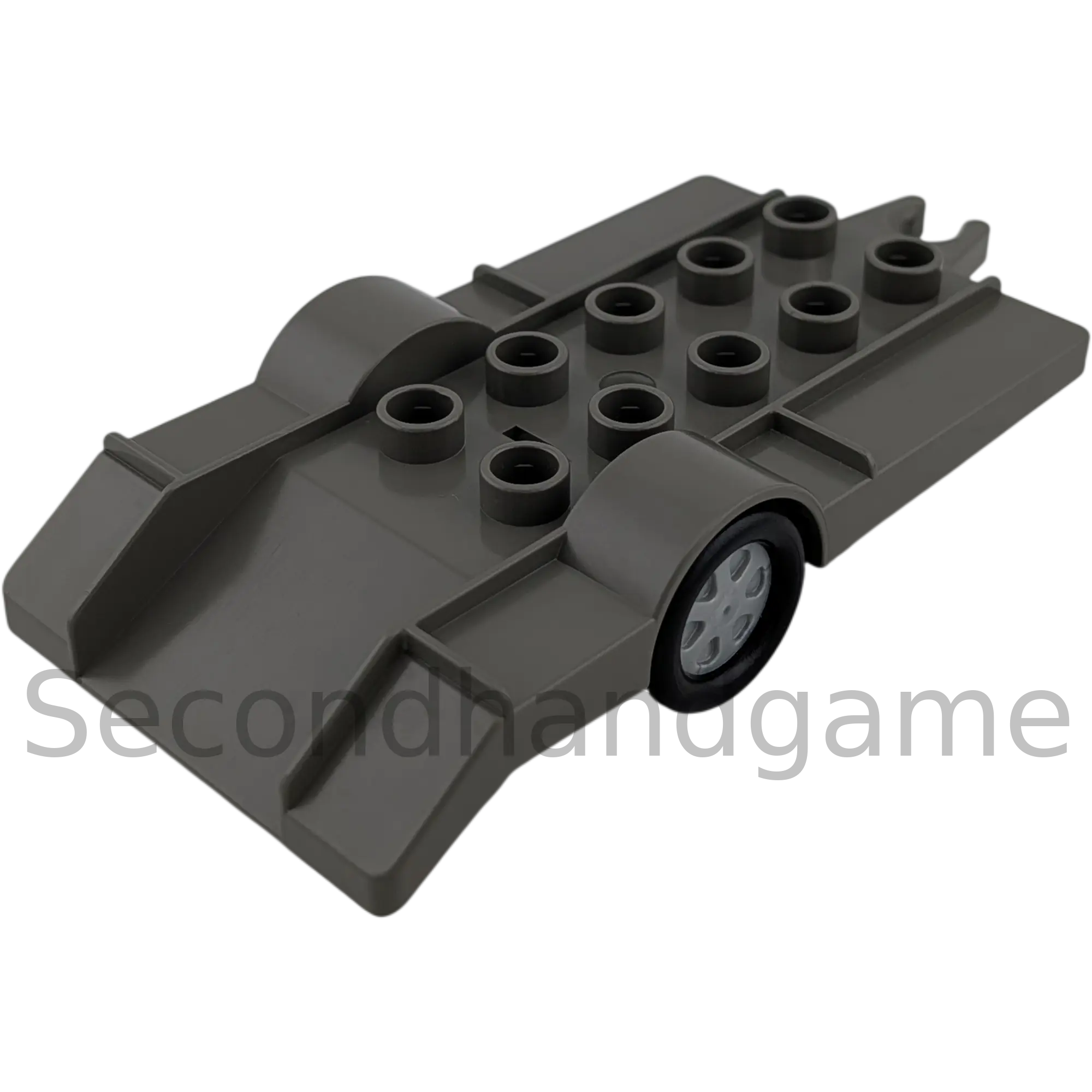 Lego Duplo 2320 Anhänger Dunkelgrau Autotransport