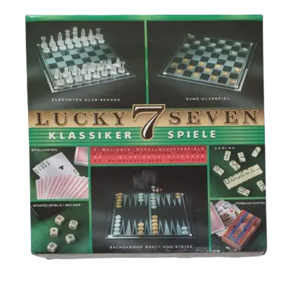 Lucky 7 Glas Spielesammlung