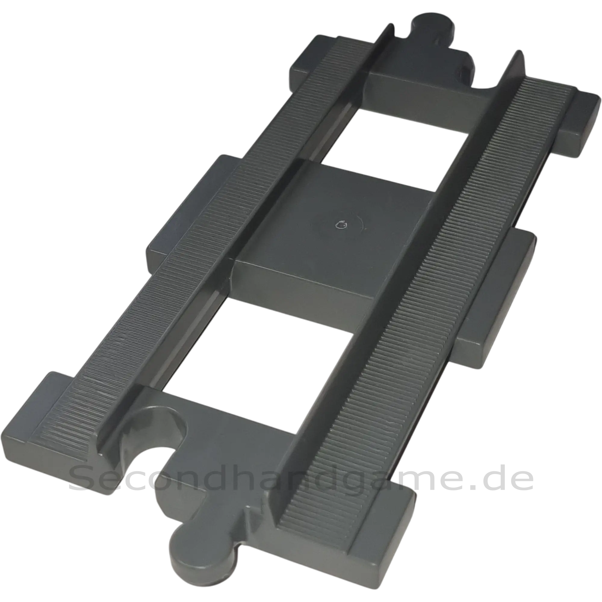 Lego Duplo Schiene Gerade Dunkelgrau