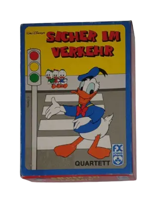 FX Schmid Sicher im Verkehr Quartett Donald Duck 51405.0