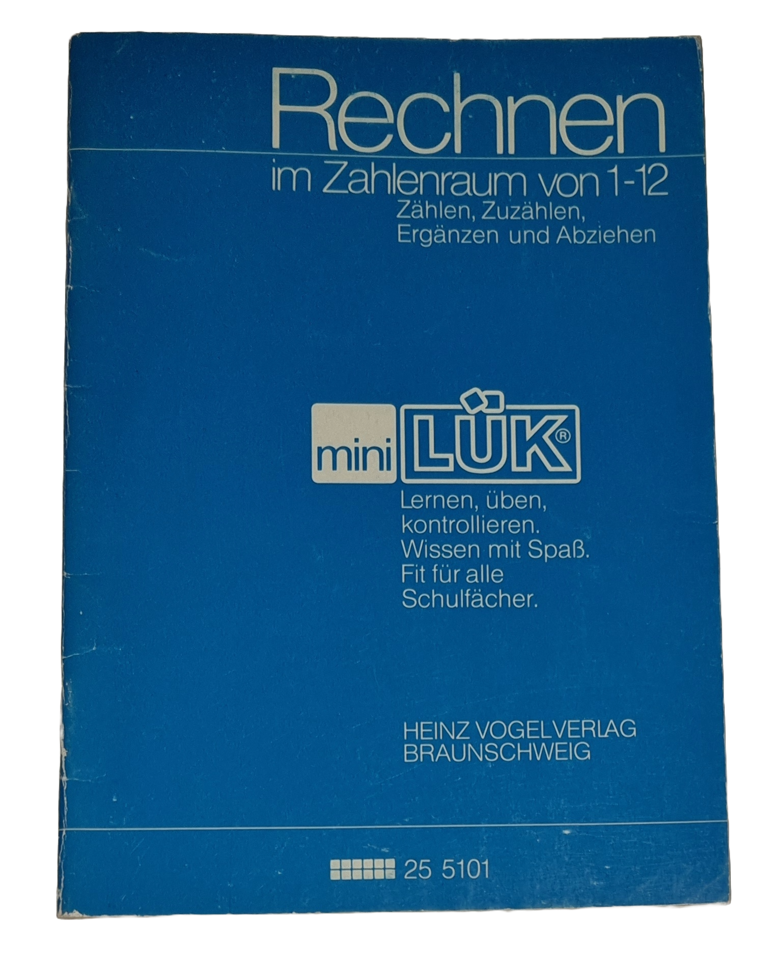 Mini Lük Rechnen im Zahlenraum von 1-12 Zählen, Zuzählen, Erzählen und Abziehen