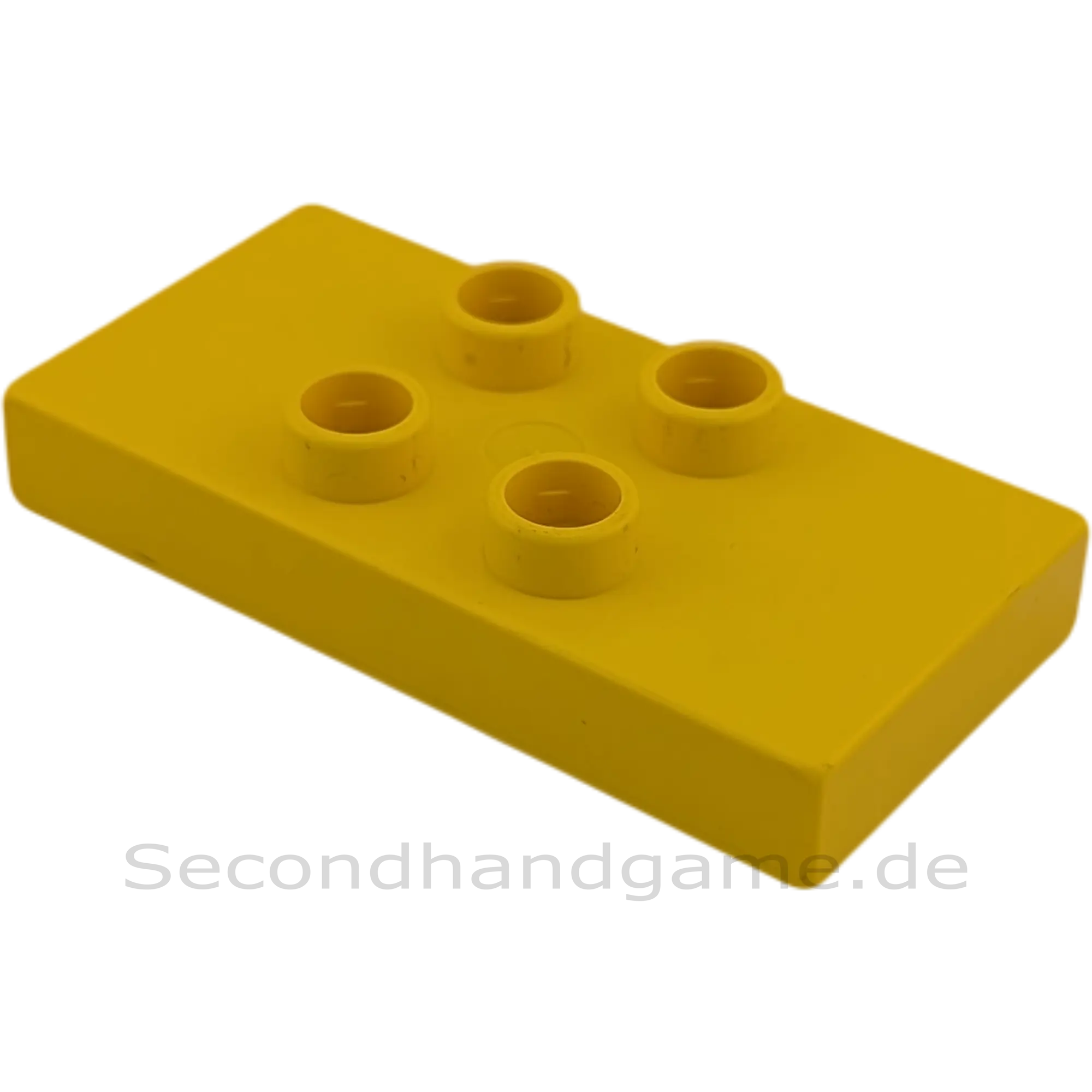Lego Duplo 6413 Tischplatte 2x4 Fliesen Gelb mit 4 Noppen
