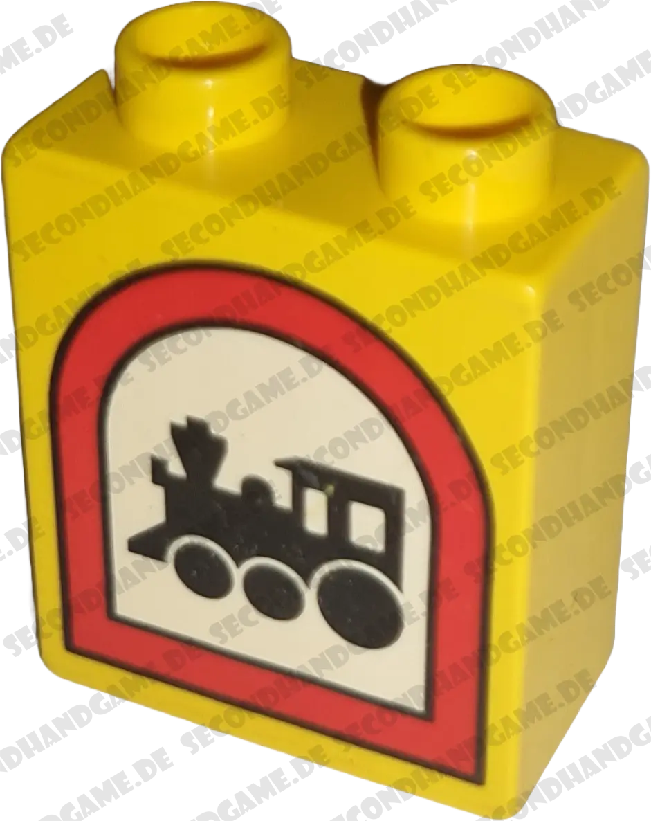 Lego Duplo 41969 Schild Eisenbahn Zug 1x2