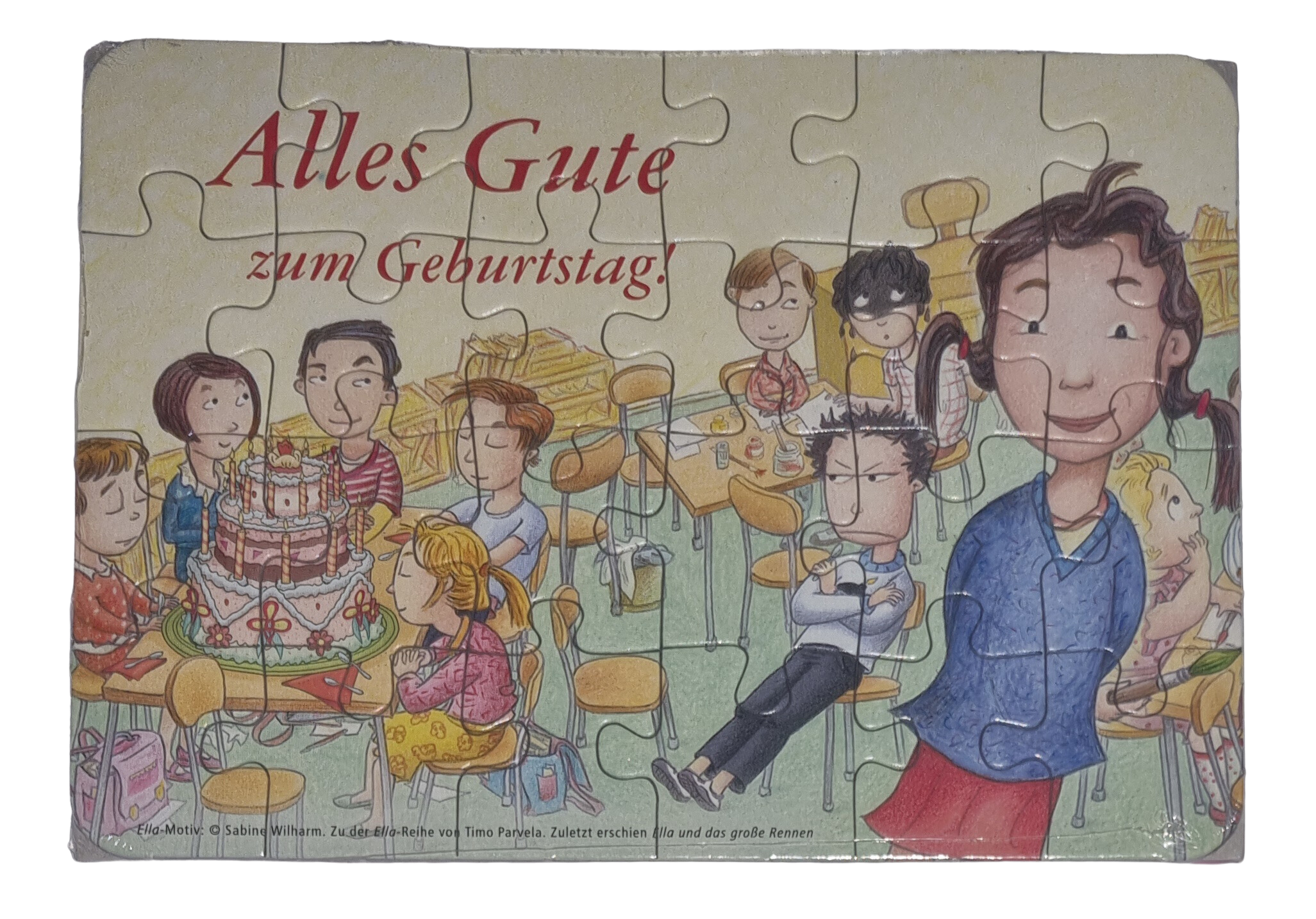 Alles Gute zum Geburtstag Puzzle 24 Teile Ella Motiv