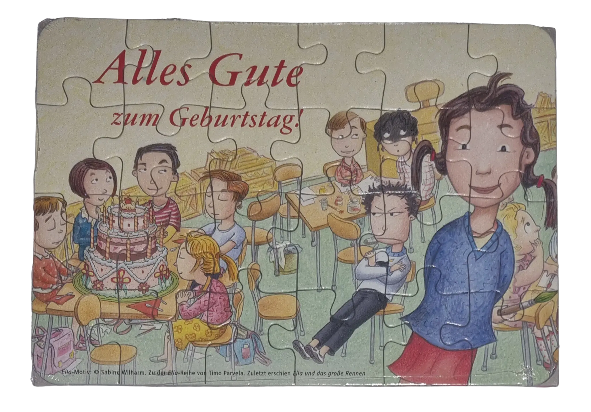 Alles Gute zum Geburtstag Puzzle 24 Teile Ella Motiv