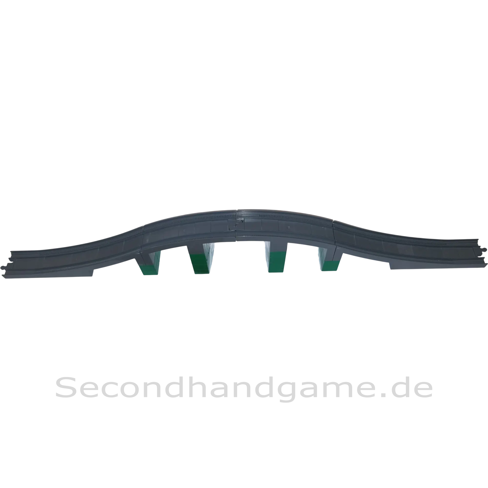 Lego Duplo große Brücke Dunkelgrau Grün B-Ware