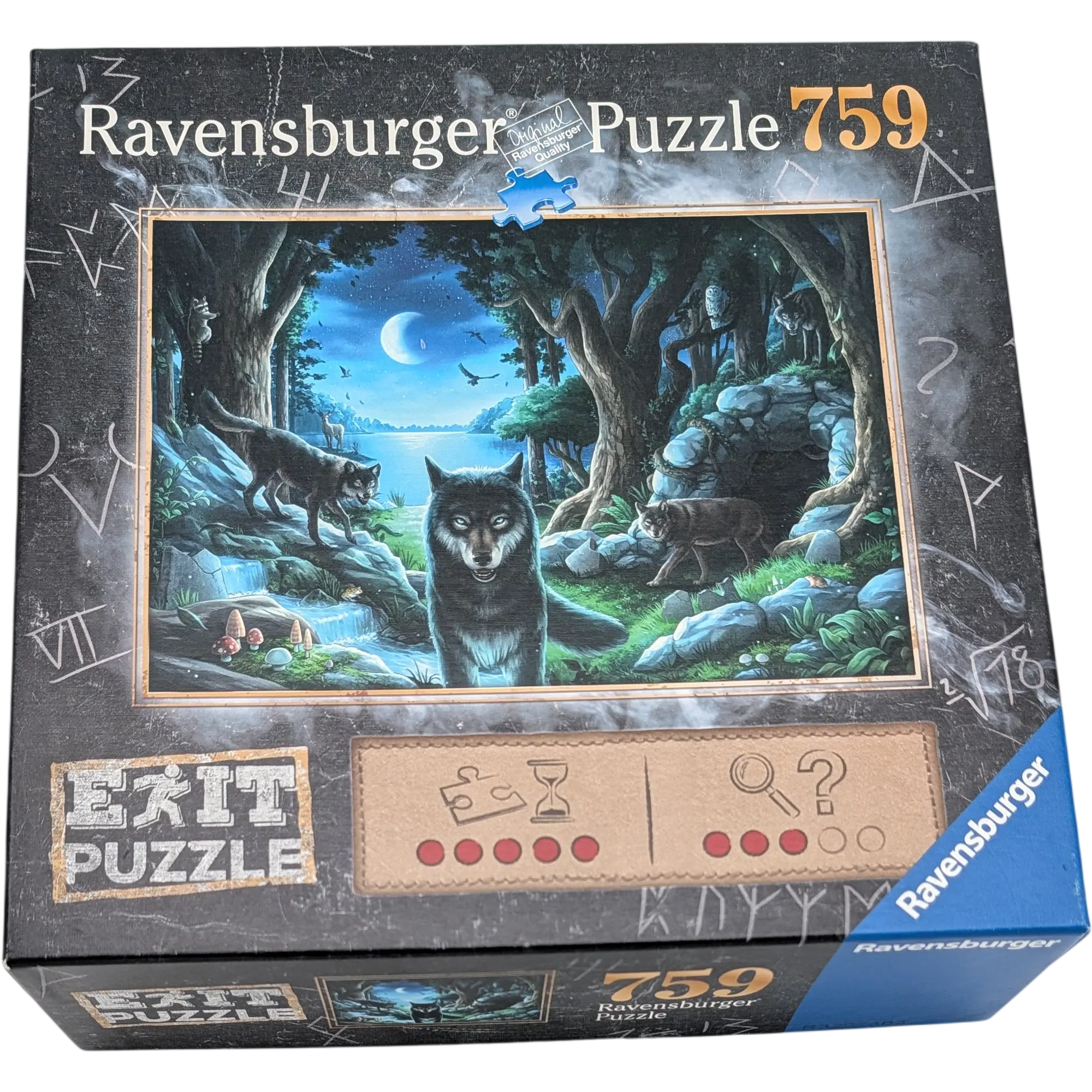 Ravensburger Exit Puzzle 759 Teile Das Wolfsrudel 150281