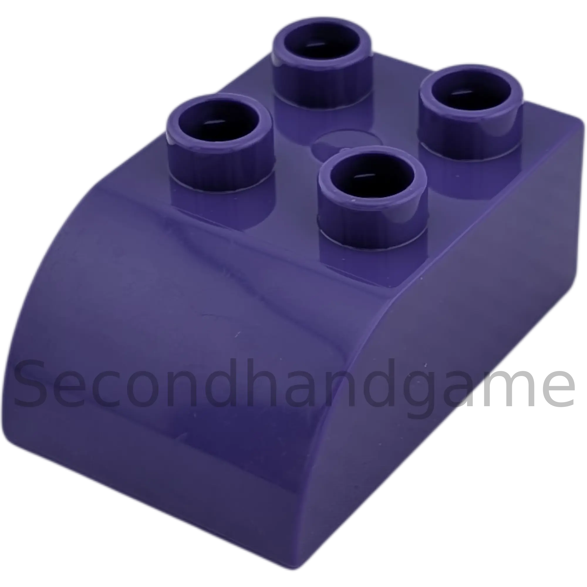 Lego Duplo 2x3 Dachstein 2302 Dunkellila