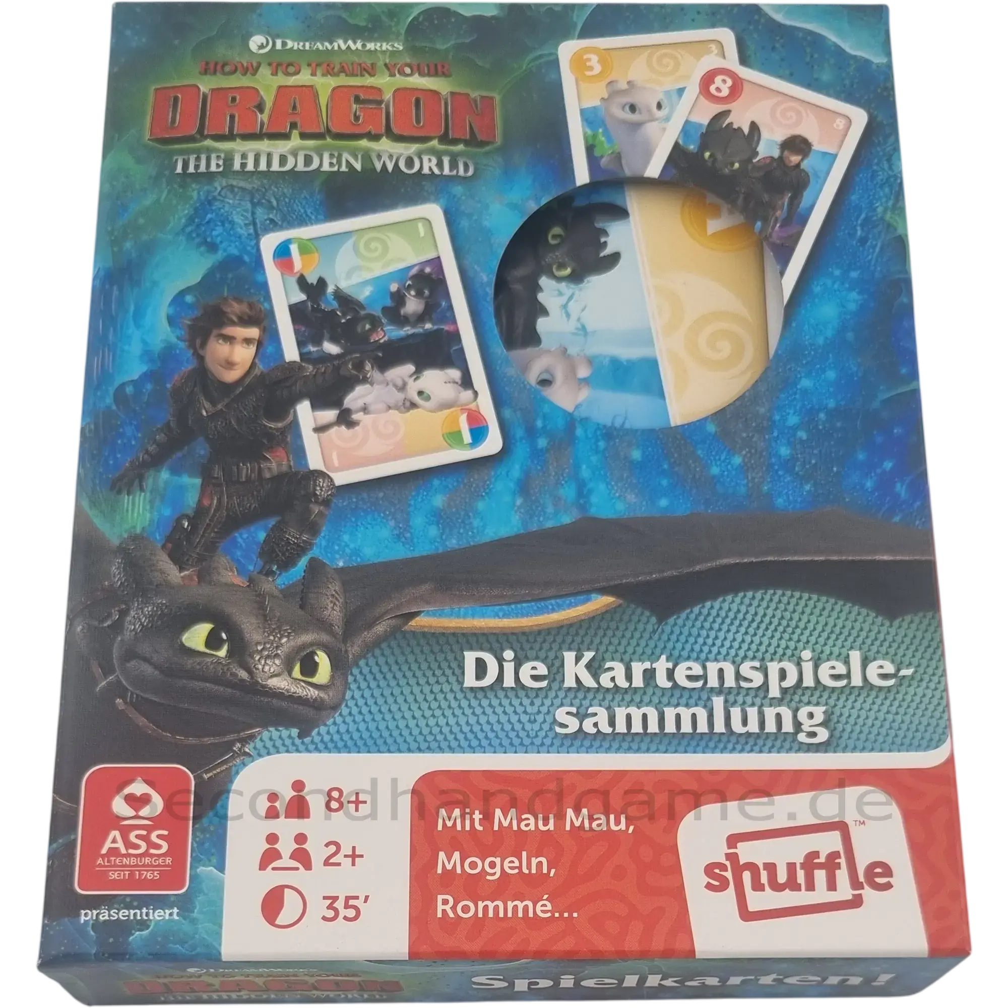 Ass How to Train Your Dragon The Hidden World Die Kartenspielesammlung 22577509, ab 8 Jahren