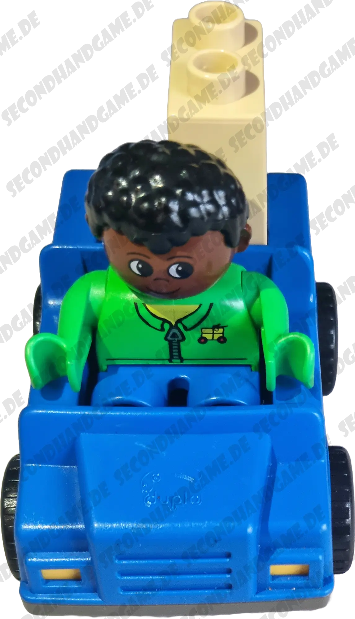 Lego Duplo Figur Mann 47394 Postauto mit Paketbote und Paket