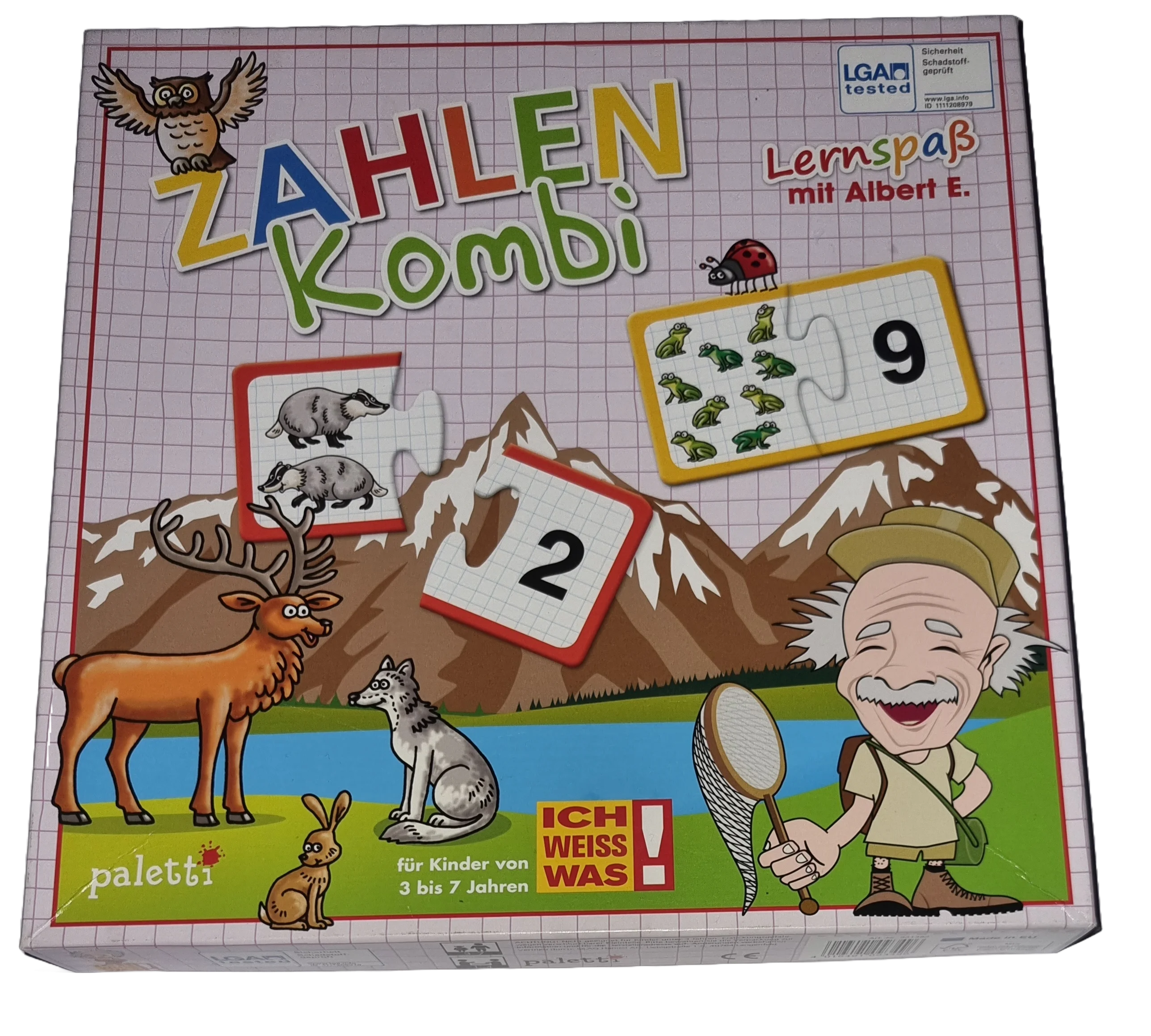 Paletti Zahlen Kombi