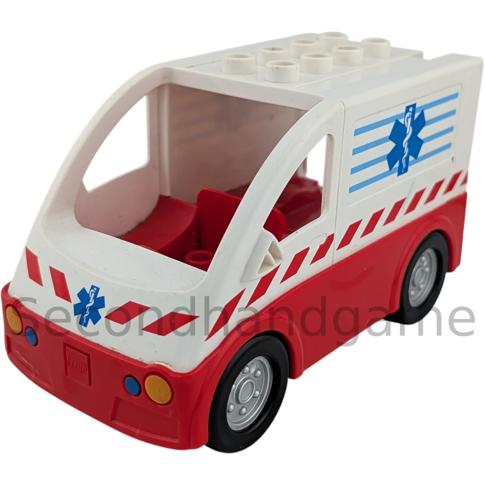 Lego Duplo Krankenwagen Rot Weiß 