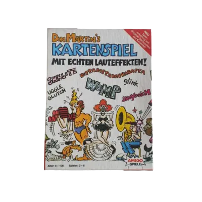 Amigo Don Martin's Kartenspiel mit echten Lauteffekten!