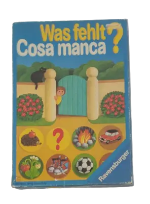 Ravensburger Was fehlt? Cosa Manka?