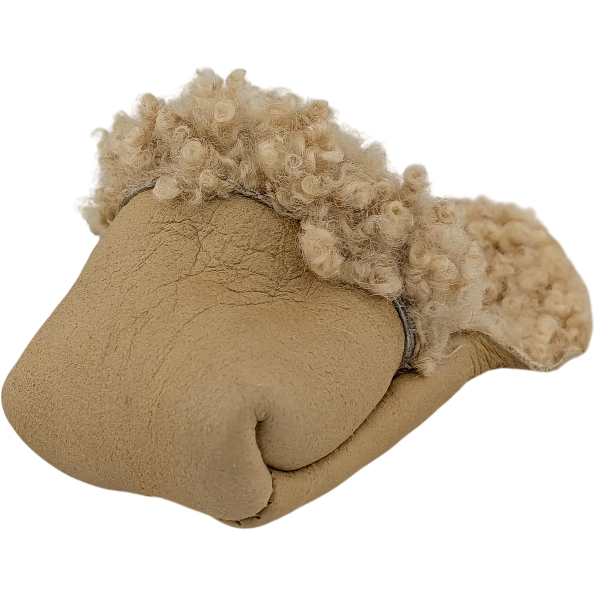 Lego Duplo Stoff Schlafsack Leder für Bett oder Kinderwagen Größe ca. 9x5cm Beige