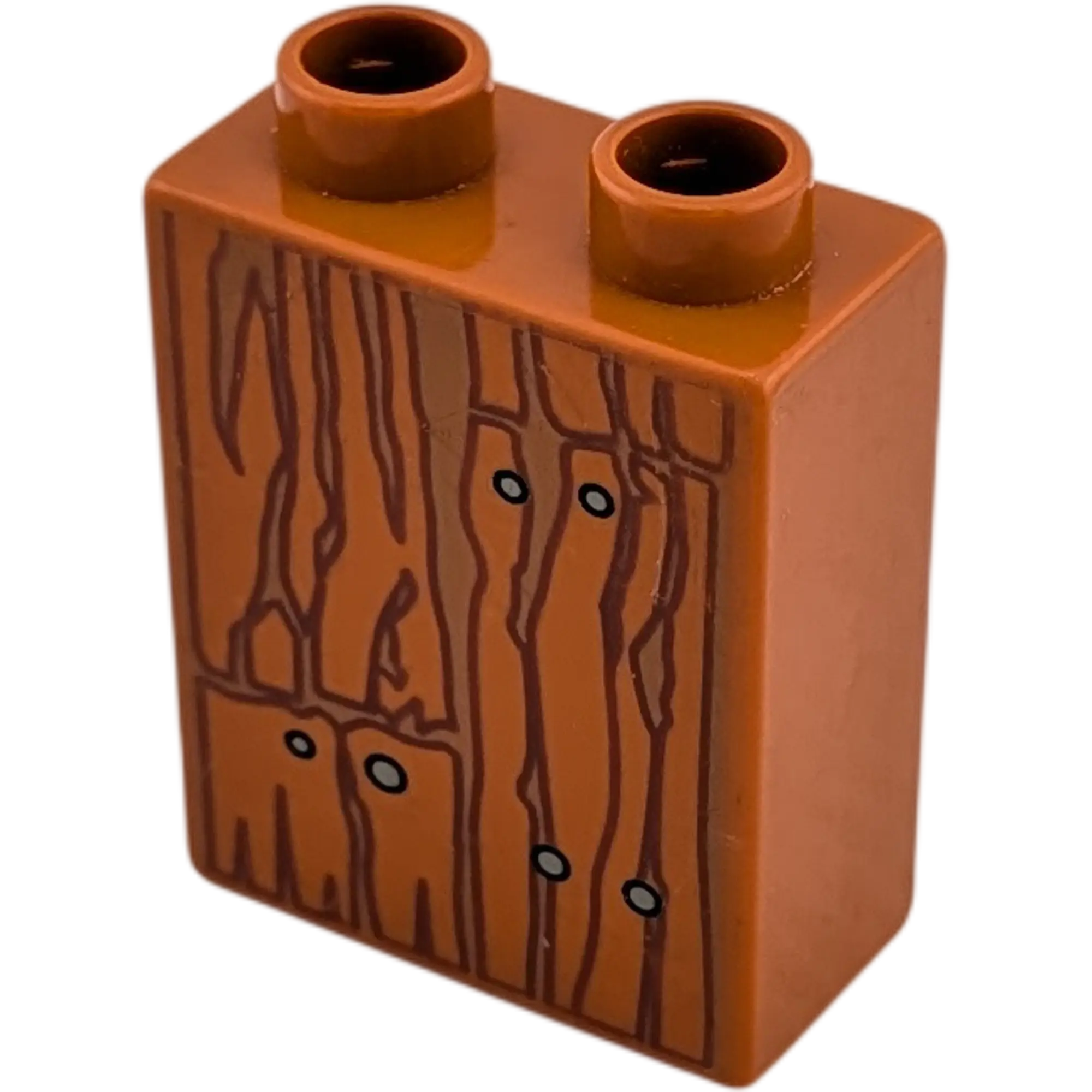 Lego Duplo 4066 Stein 1x2x2 Braun Holz Stamm Baum