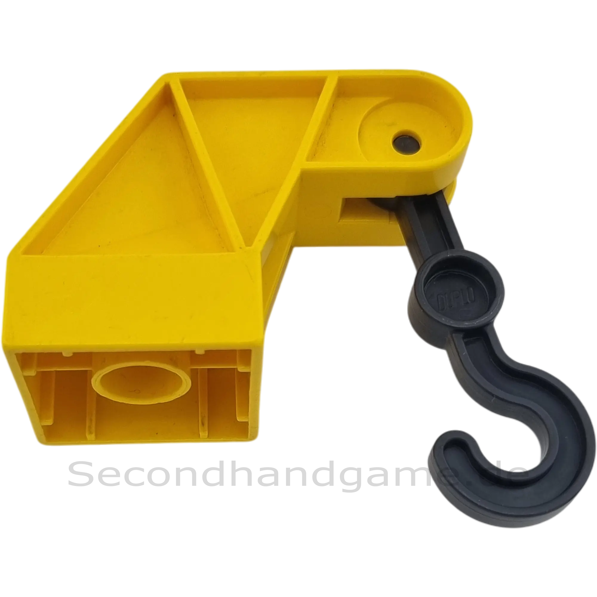 Lego Duplo 4882 Kran Arm Gelb mit schwarzem Haken 