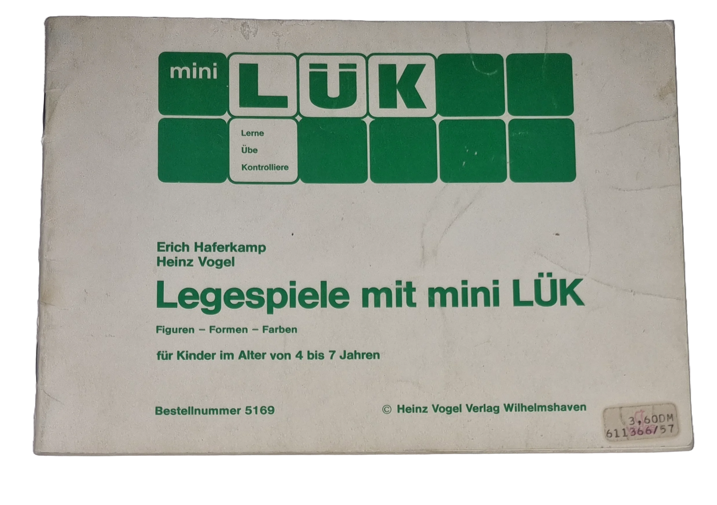 Mini Lük Figuren - Formen - Farben ab 4 Jahren