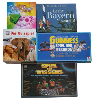 Spielepaket Spiel Wissensspiele Alter 7-12 Jahre