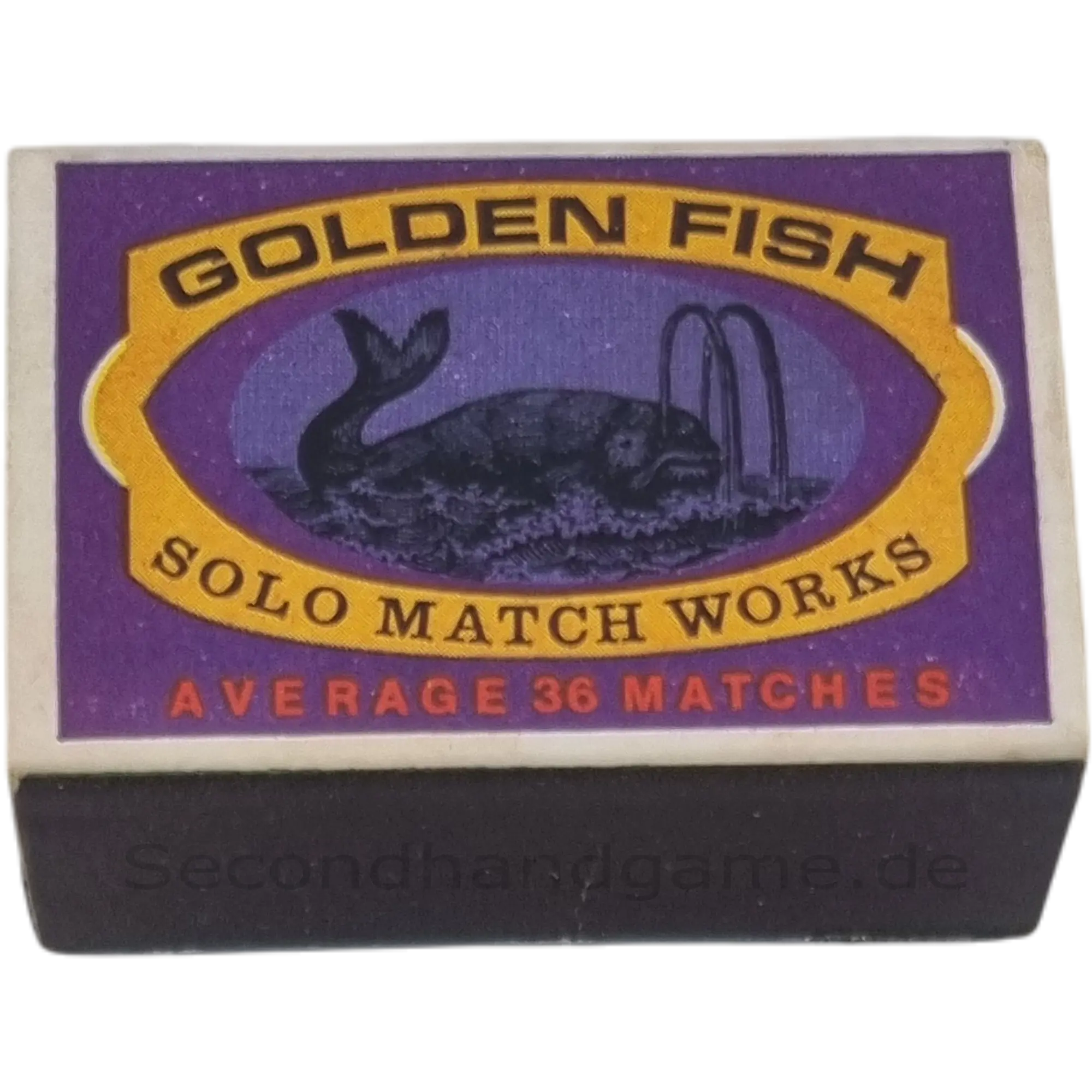 Welthölzer Golden Fish Solo Match Works Würfelwörtern