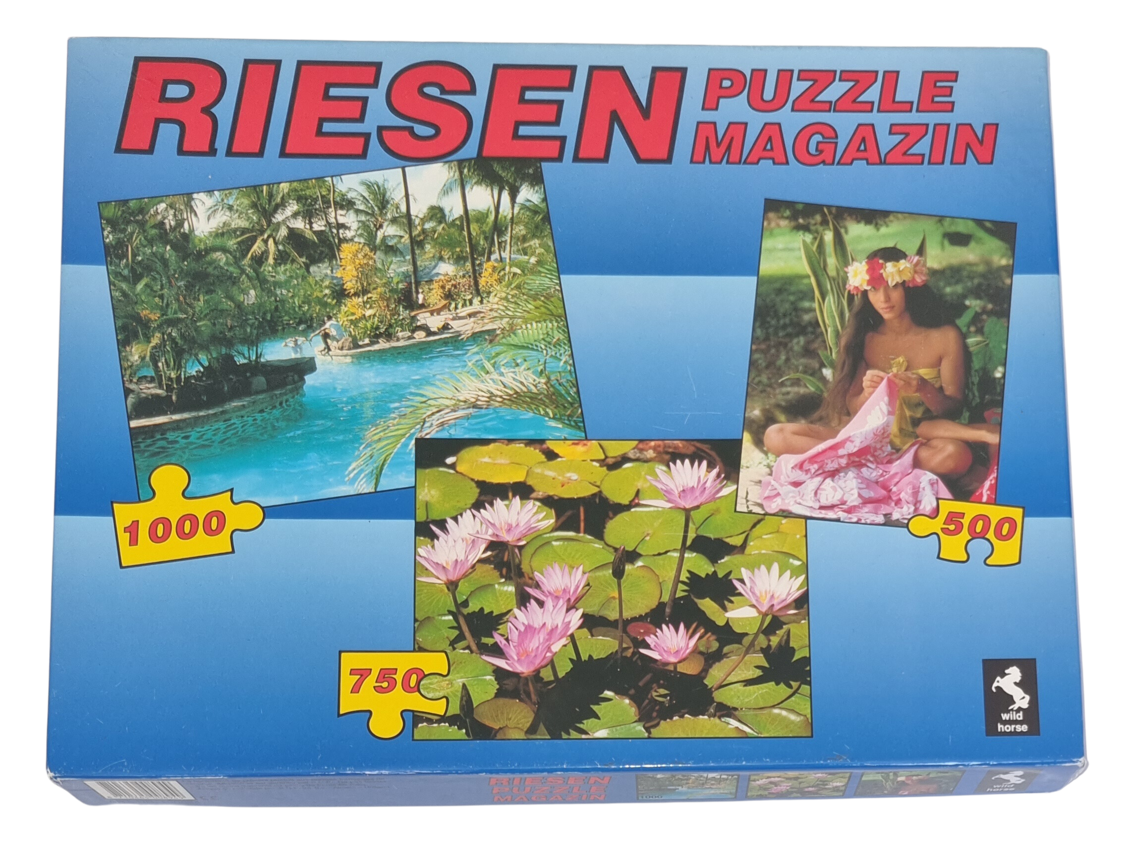 Wild Horse Puzzle 500, 750, 1000 Teile Riesen Puzzle Magazin
