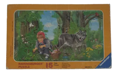 Ravensburger Puzzle 15 Teile Rotkäppchen 063123