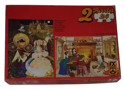 FX Schmid Puzzle 2 x 24 Teile Aschenputtel Cinderella 93604