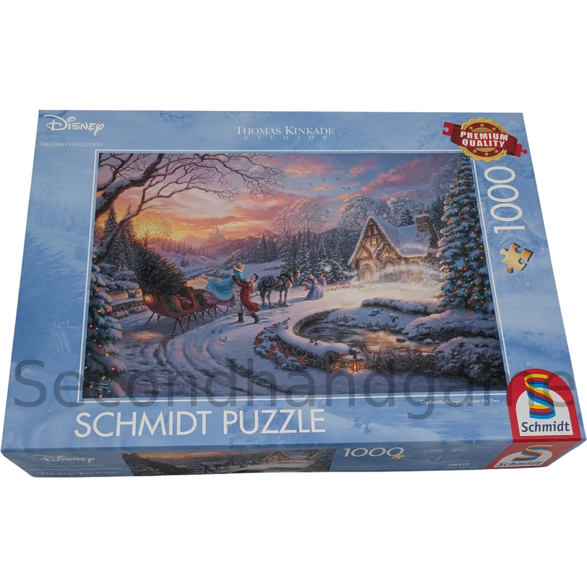 Schmidt Thomas Kinkade Studios Disney Dreams Collection Puzzle 1000 Teile 58035