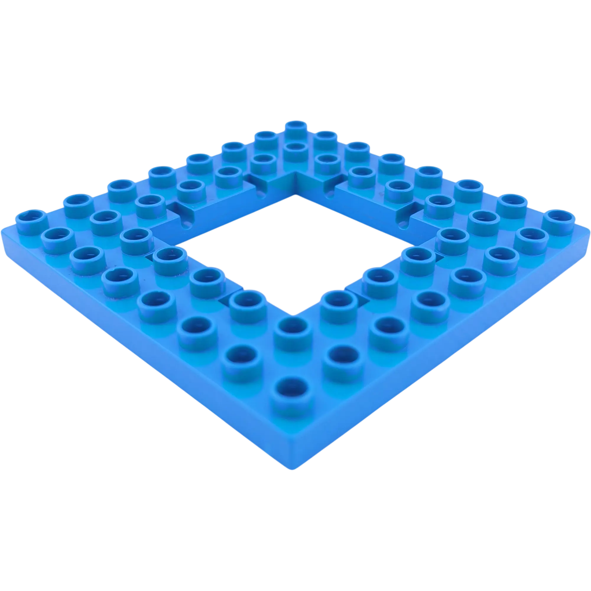 LEGO Duplo 51705 Bauplatte 8x8 Öffnung für Falltür Burg Dunkelblau