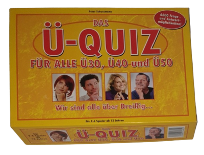 Das Ü-Quiz Partyspiel Das Ü-Quiz Partyspiel