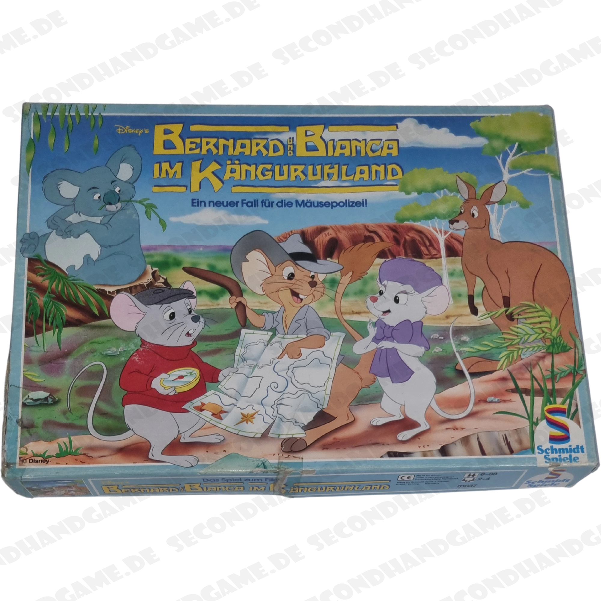 Schmidt Disney Bernhard und Bianca im Känguruhland