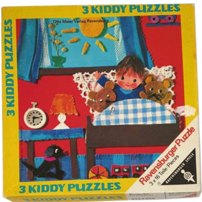 Ravensburger 3 Kiddy Puzzle Sonniger Tag 3x16 Teile 6235658