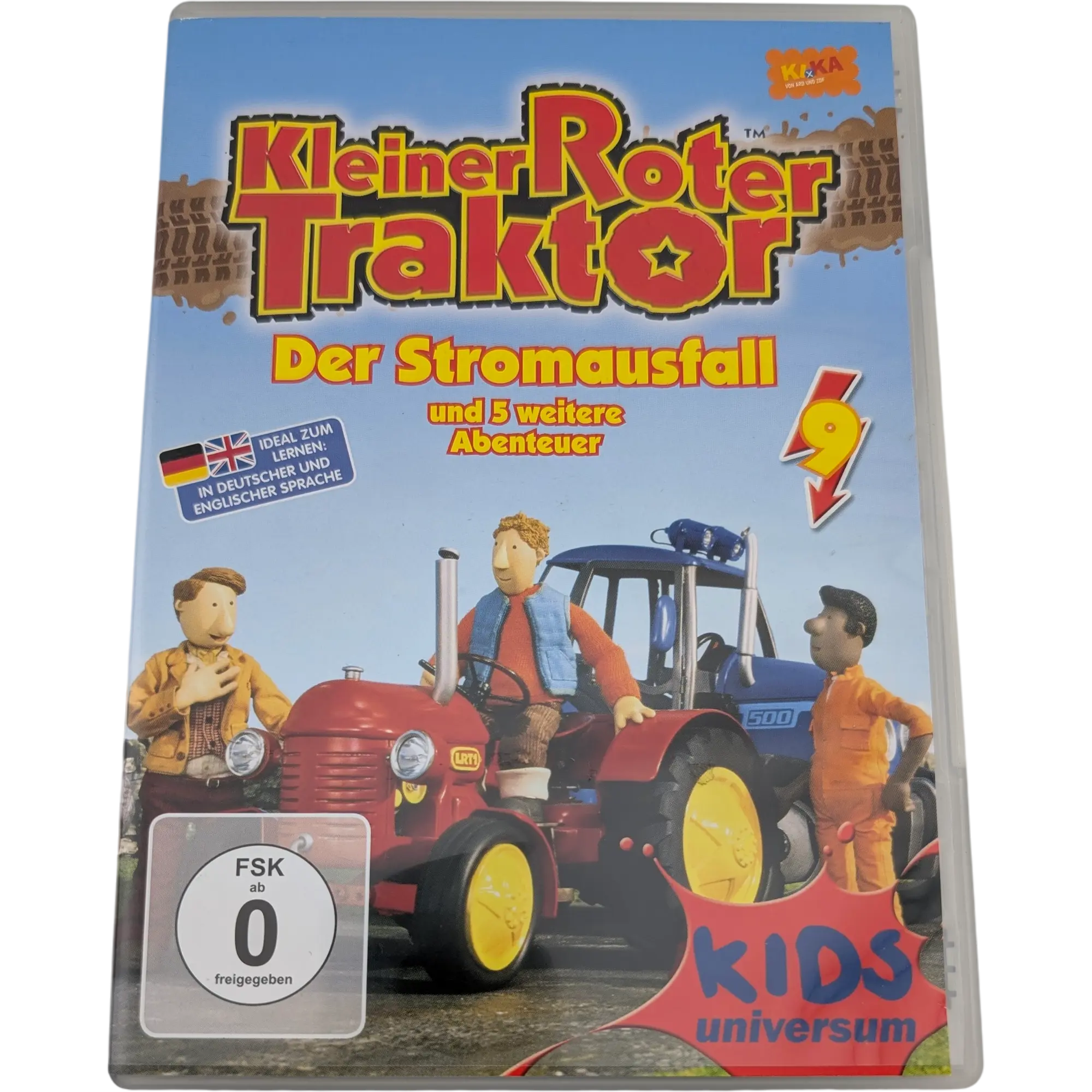 universum film DVD Kleiner Roter Traktor 9 - Der Stromausfall und 5 weitere Abenteuer, ab 3 Jahren
