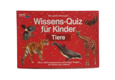 Noris Wissens-Quiz für Kinder Tiere