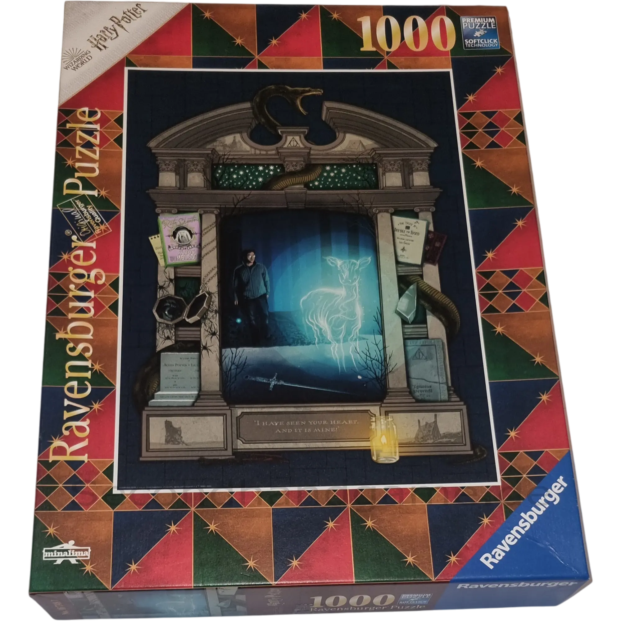 Ravensburger Premium Puzzle 1000 Teile 167487 Harry Potter und die Heiligtümer des Todes