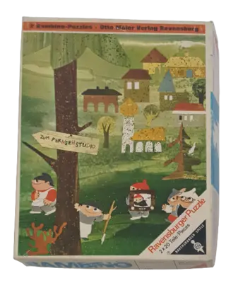 Ravensburger Puzzle 2 x 20 Teile Bambino-Puzzle Mainzelmännchen