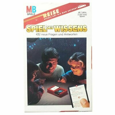 MB Reise Spiel des Wissens - Reise Spiele auf die man abfährt ab 7 Jahre