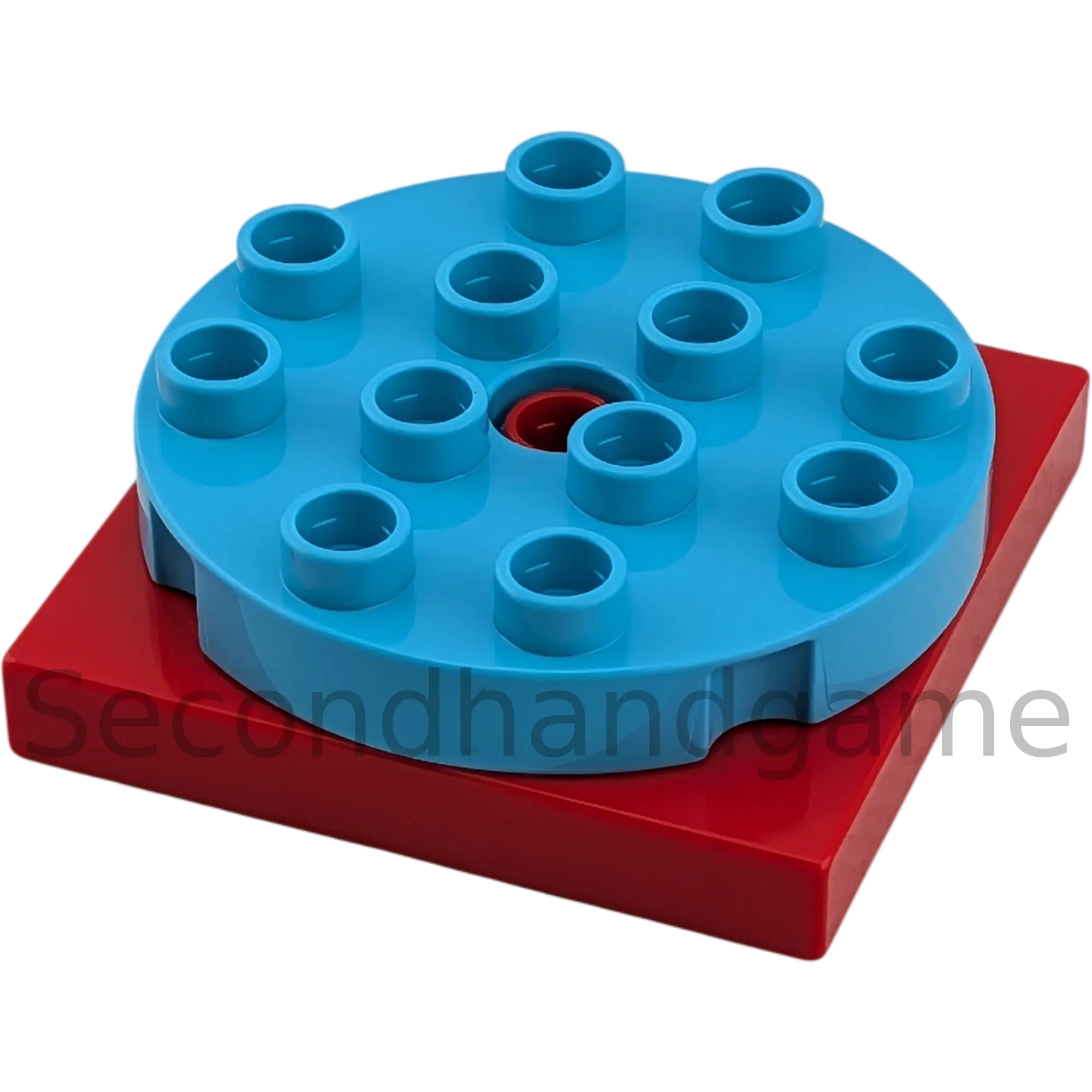 Lego Duplo 92005 Drehplatte Drehteller Rot Azur Blau
