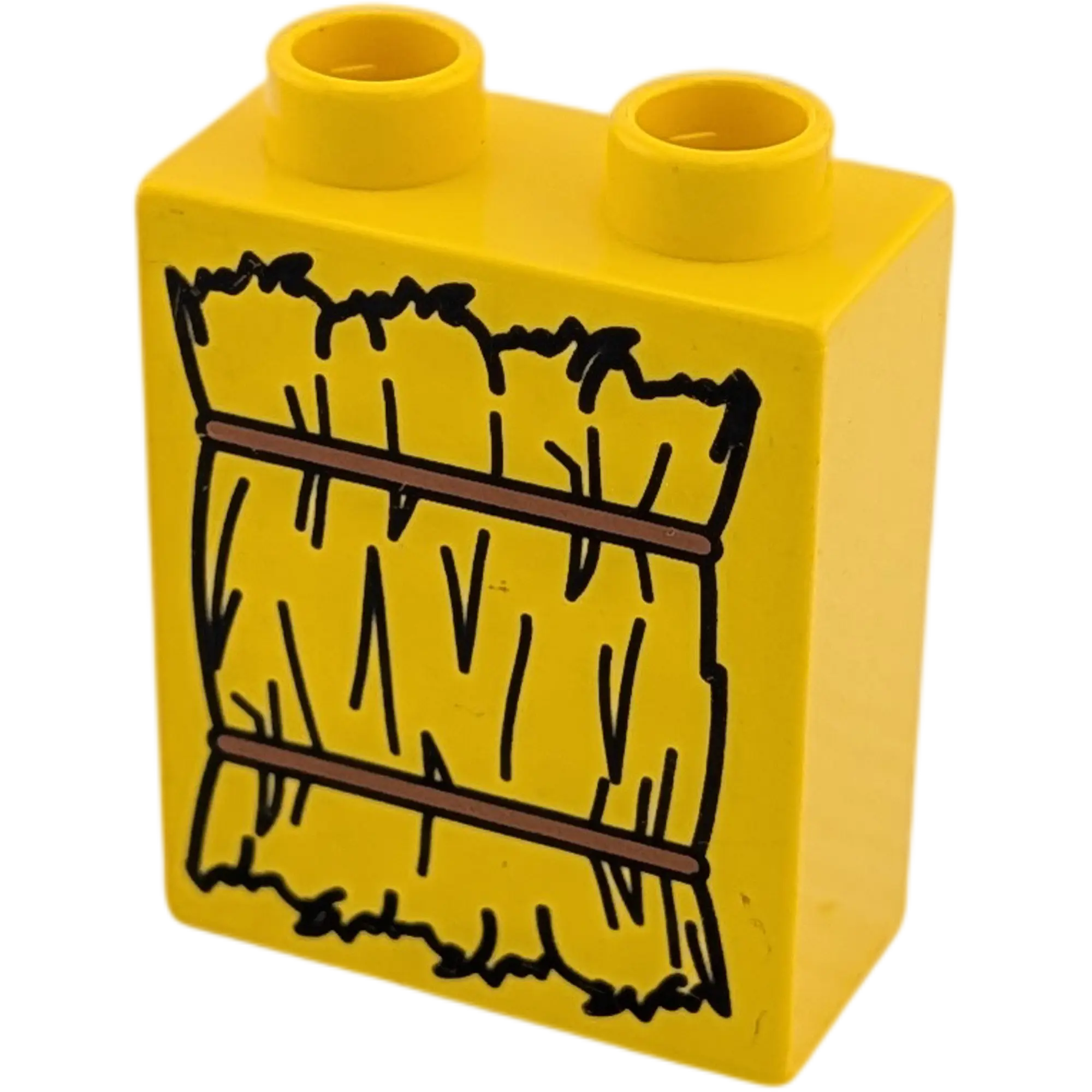 Lego Duplo  1x2 Stein Gelb Stroh Heu 466