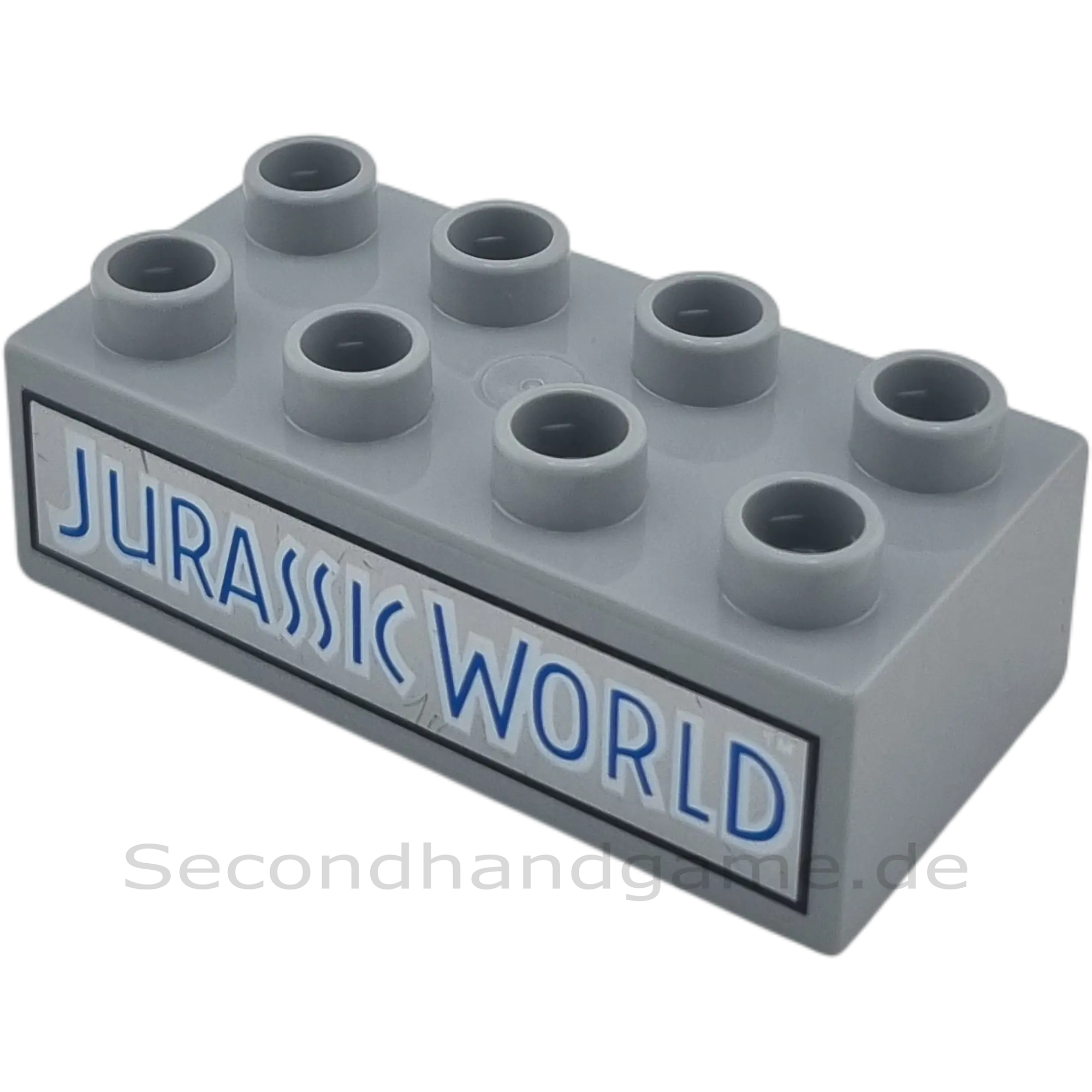 Lego Duplo 2x4 Baustein 3011 Grau Jurassic World