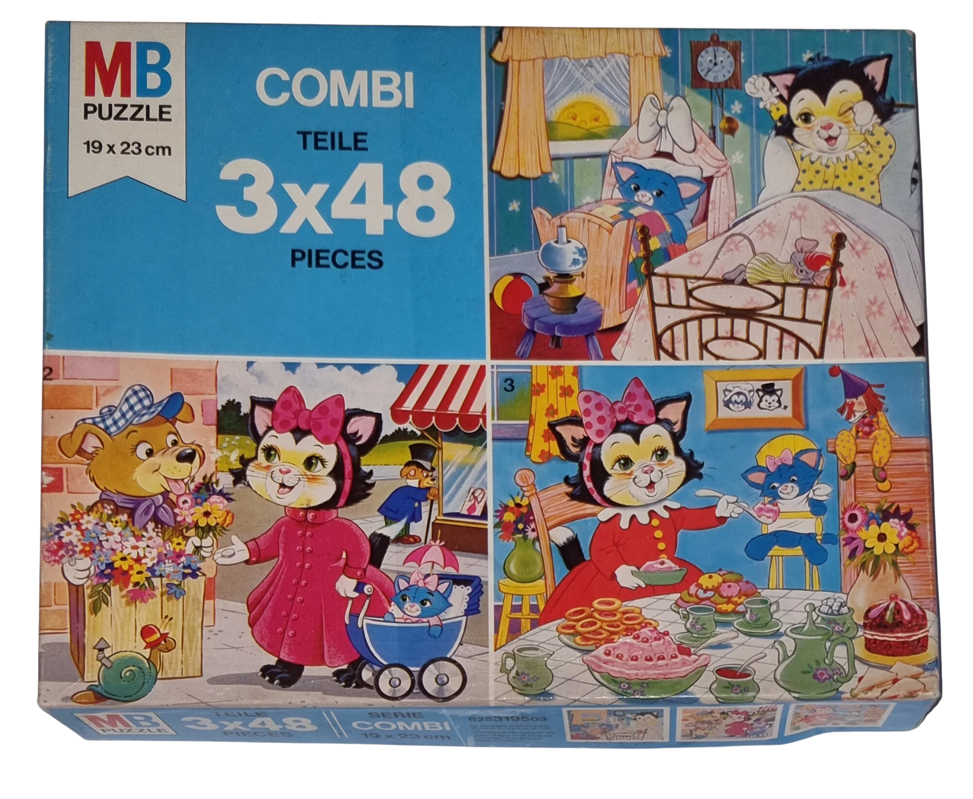 MB Combi Puzzle 3x48 Teile 625319503 Kätzchen