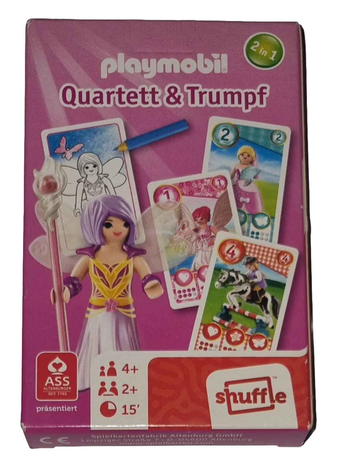 ASS Playmobil Quartett & Trumpf 2in1